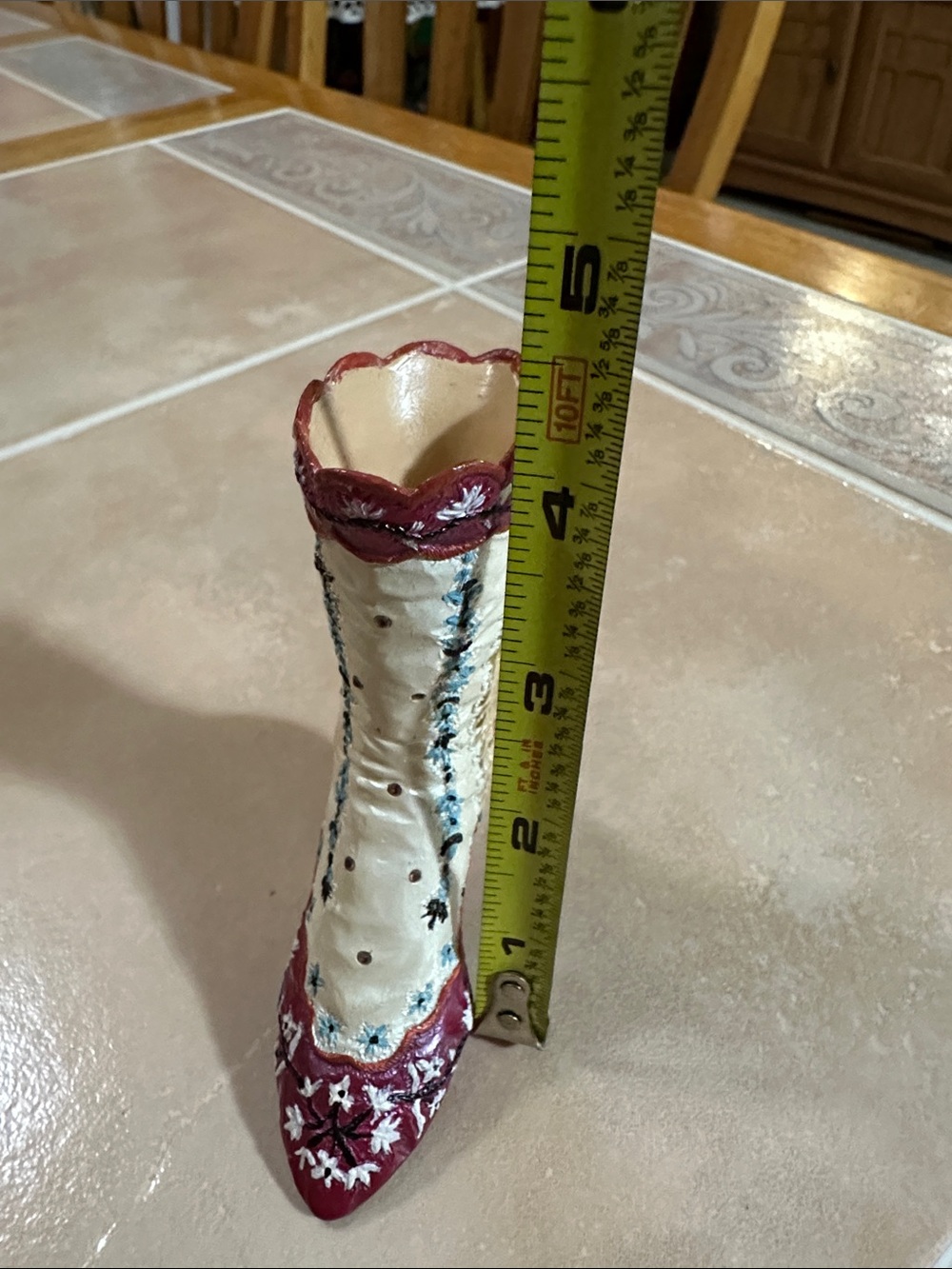 VTG COLLECTABLE “Just The Right Shoe” Opera Boot Figurine - Picture 8 of 11